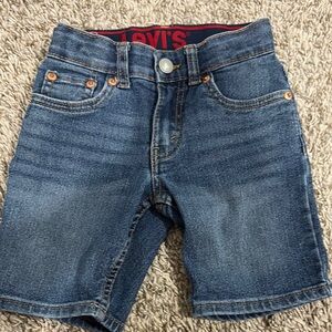 Levi's Blue Denim Shorts Classic Style
